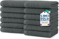 DAN RIVER 12 Pack Wash Cloths for Showering by DanRiver
