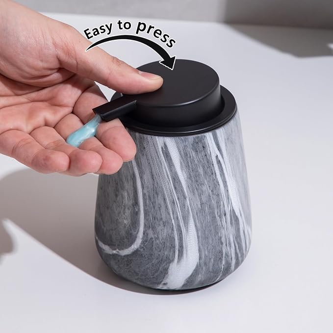 12Oz Ceramic Liquid Soap Dispenser - Image 6