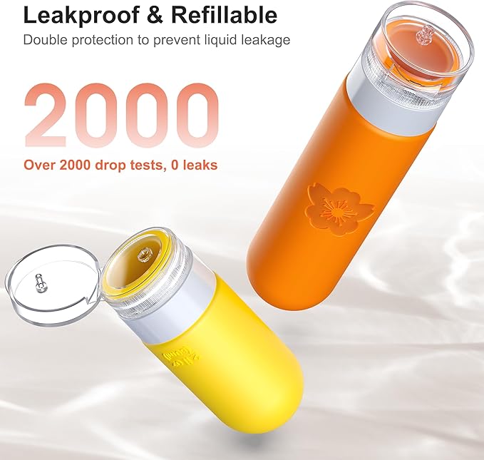 20Pack Travel Bottles for Toiletries, TSA Approved Travel Bottles Silicone - Image 4