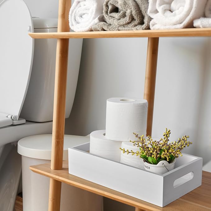 ALELION White Bathroom Basket - Image 2