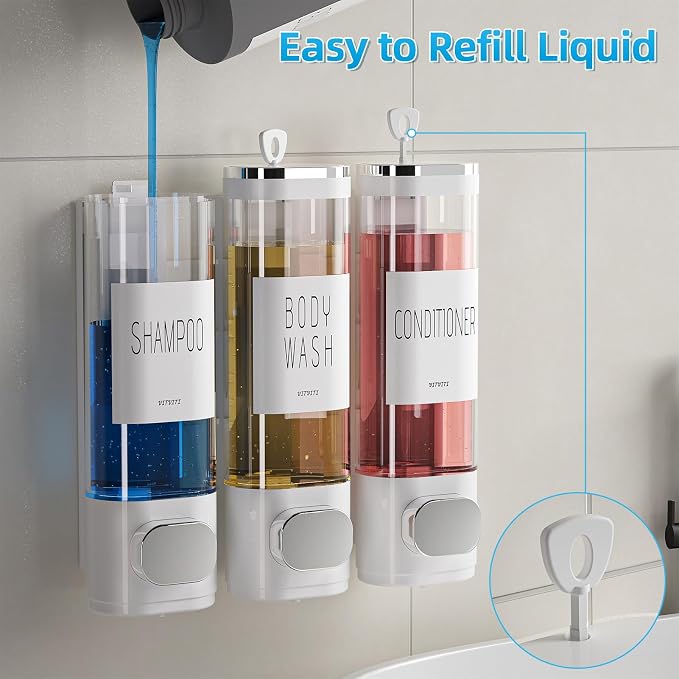 VITVITI Shampoo and Conditioner Dispenser - Image 2