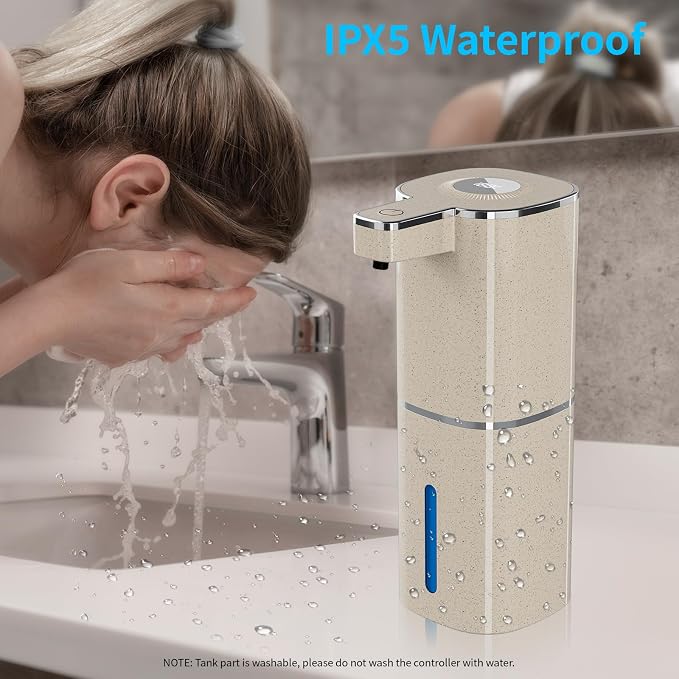 Automatic Liquid Soap Dispenser, Touchless Rechargeable Hand Soap Dispenser - Image 4