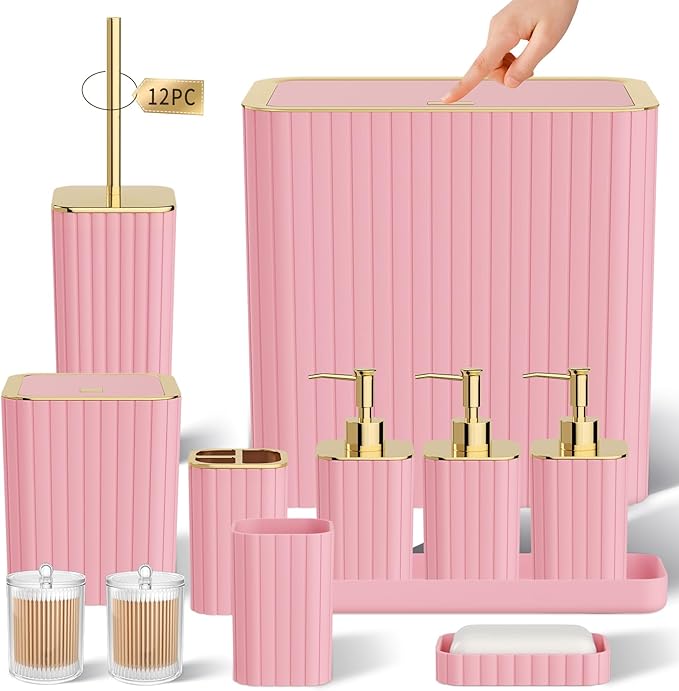 Bathroom Accessory Set by LetUsMakeHomeYourFavoriteDestination