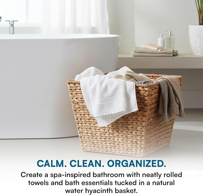 Honey-Can-Do Water Hyacinth Storage Baskets - Image 7