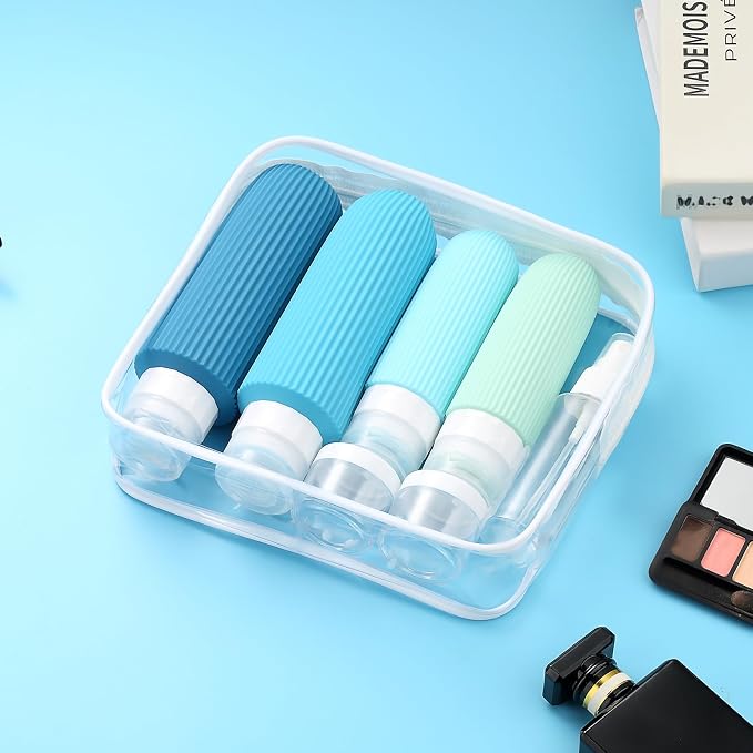 16 Pack Travel Bottles for Toiletries, Large 6oz Silicone Travel Containers - Image 7