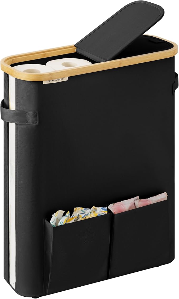 StorageWorks Toilet Paper Storage Baskets by StorageWorks