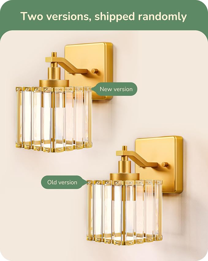 EDISHINE Hardwired Bathroom Vanity Light, Modern Bathroom Lighting Fixtures - Image 6