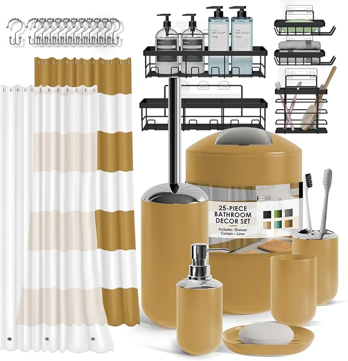 Clara Clark Bathroom Accessories Set by ClaraClark