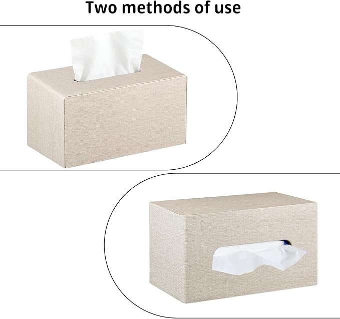 YAPISHI Large Tissue Box Cover Rectangle - Image 4