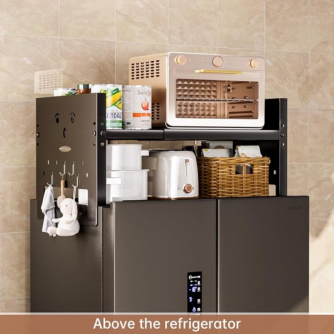 Adjustable Top Storage Shelf for Refrigerator or Washer, Dryer Countertop - Image 2