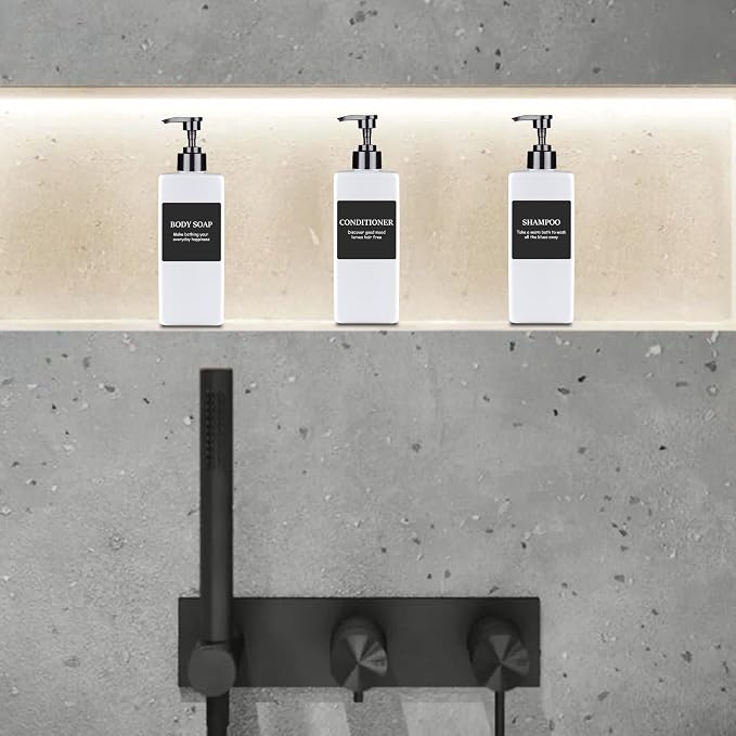 Refillable Plastic Pump Bottle Dispenser - Image 7