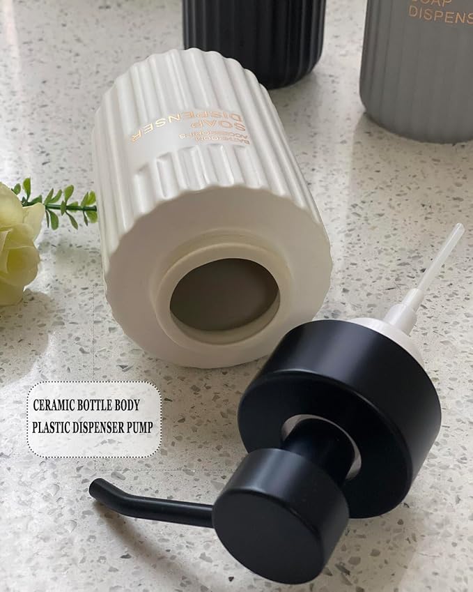 11.5 Oz Foaming Soap Dispenser for Bathroom, Kitchen Foam Soap Dispenser - Image 2