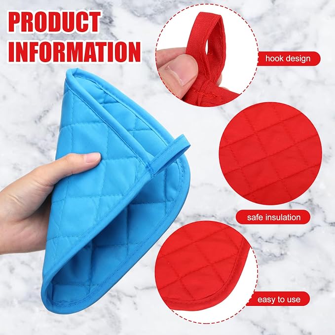 Uiifan 30 Pieces Cotton Pot Holders - Image 3