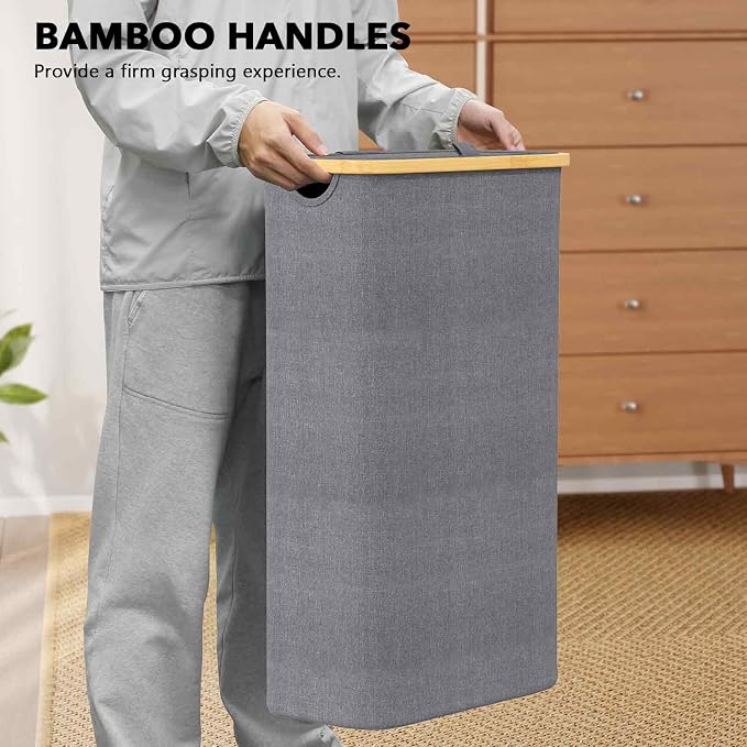 SpaceAid Slim Laundry Hamper - Image 8