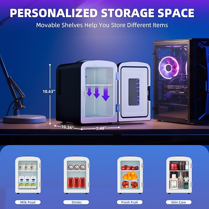 Antarctic Star Mini Compact Refrigerator - Image 6