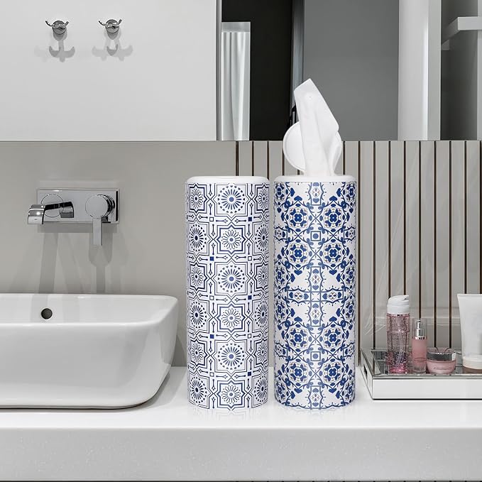 CLOVER Car Tissue Holder with Facial Tissues Bulk, 4 Tubes Lotion, Travel - Image 6