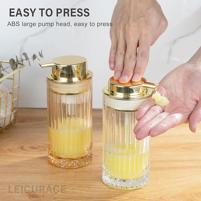 Glass Foam Soap Dispenser, Refillable Faming Dispenser - Image 4