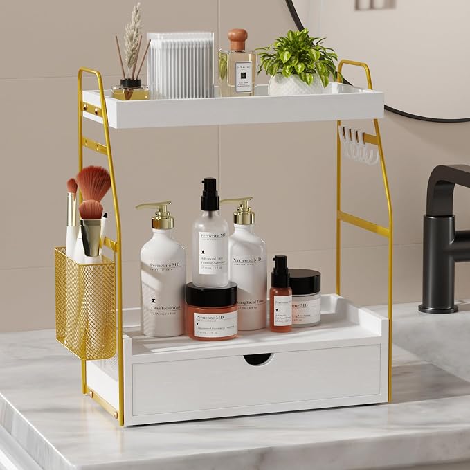 2 Tier Bathroom Counter Organizer - Image 5