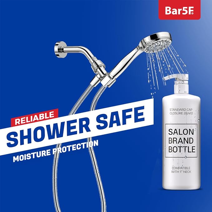 Bar5F 1-Liter Pumps for Shampoo and Conditioner Bottles for 33.8-Ounce - Image 7