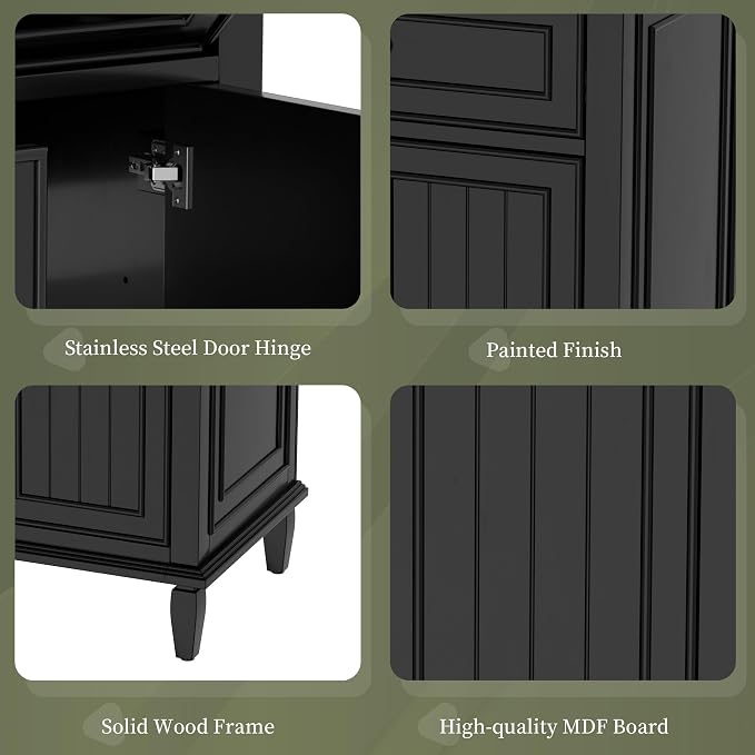 Harper & Bright Designs 24" Bathroom Vanity - Image 8