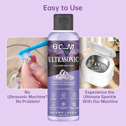 Ultrasonic Jewelry Cleaning Solution, Eyeglass and Rings, Effective Solution - Image 7