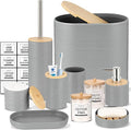 IMAVO Bathroom Accessory Set-11Pcs Grey Bathroom Accessories Set by IMAVO