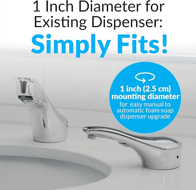Bobrick B-8281 Automatic Foam Soap Dispenser, Top-FillTouch-Free Soap Spout - Image 4