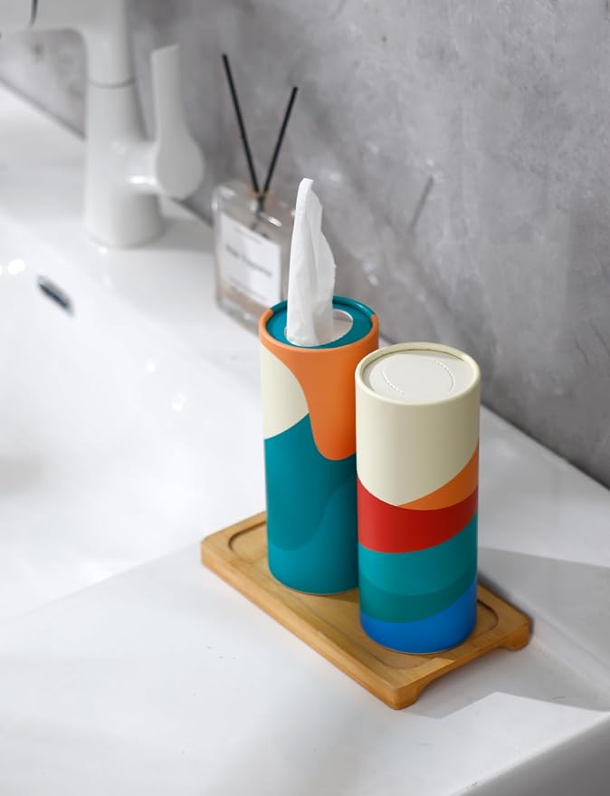 Small Car Tissues Holder with Facial Tissues - Image 4