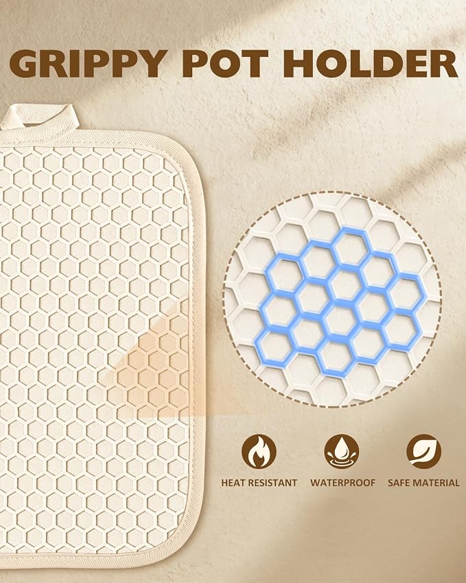 Slohif Silcone Mushroom Pot Holders - Image 3