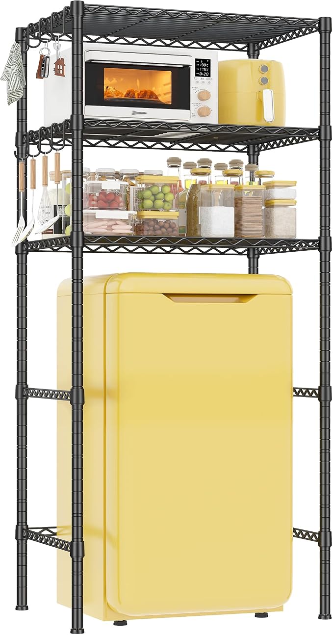 REIBII 3 Tier Mini Fridge Shelf - Image 9