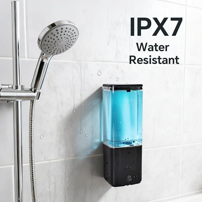 LAOPAO Soap Dispenser, Automatic Soap Dispenser Wall Mount Rechargeable Foaming - Image 6