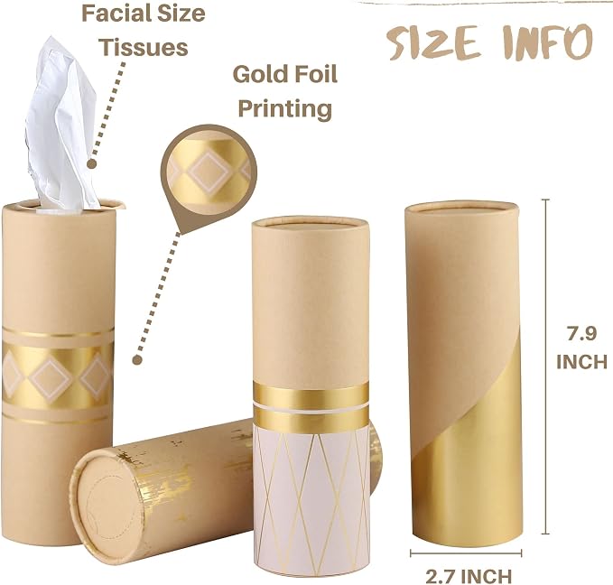 Car Tissue Holder with 3-ply Facial Tissues Bulk - Image 2