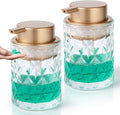 Bathroom Glass Soap Dispenser by TOOZFO
