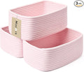Small Storage Baskets for Organizing | Closet Organizer Bins | Shelf Toy Basket by MiniArkStorageBasketsHome