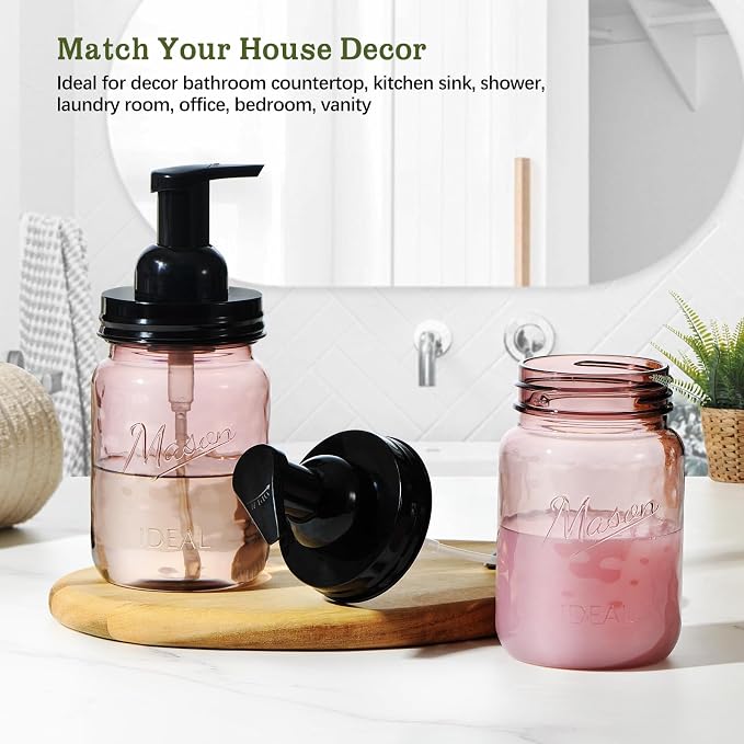 Amolliar Plastic Foaming Soap Dispenser - Image 4