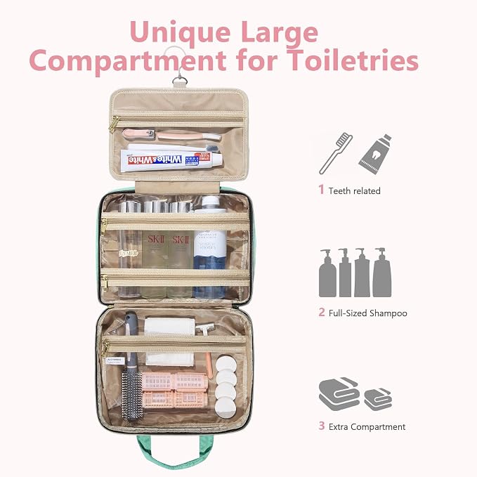 urophylla Detachable Travel Toiletry Bag - Image 3