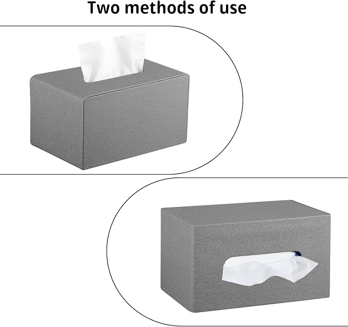 YAPISHI Large Tissue Box Cover Rectangle - Image 4