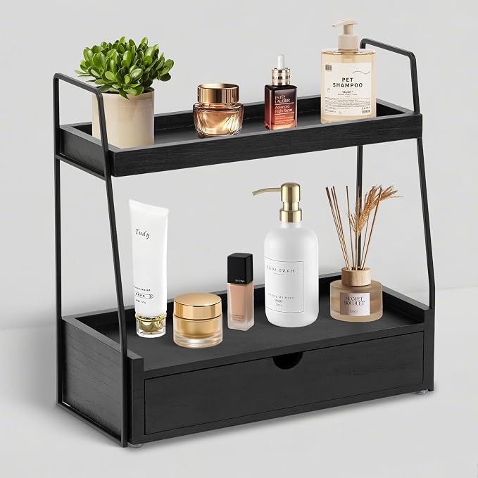 2-Tier Bathroom Organizer Countertop by dreampossible