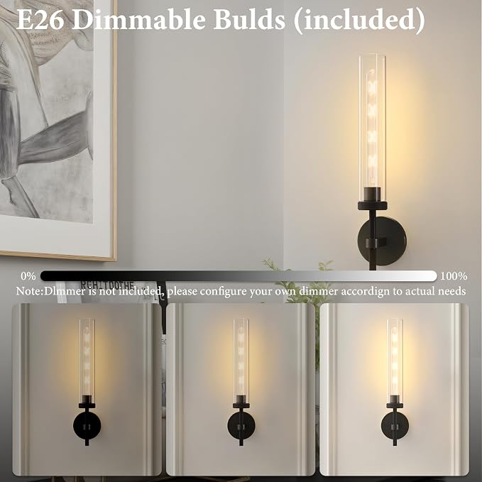 Brass Knurled Tube Wall Sconce - Image 6