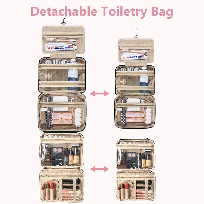 urophylla Detachable Travel Toiletry Bag - Image 2