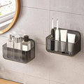 CGBE 2 Packs Cabinet Door Organizer, Acrylic Adhesive Shelf Wall Mounted Storage by CGBE