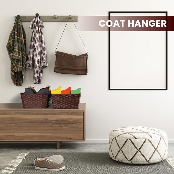 Wicker Storage Baskets, Baskets - Image 6