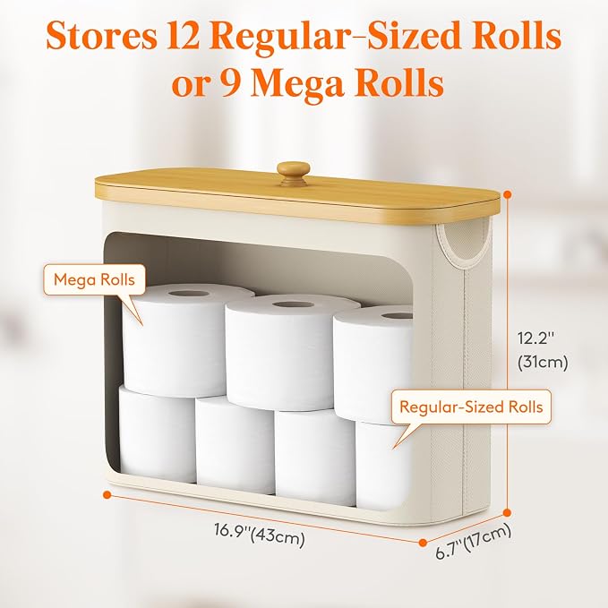 Lifewit Toilet Paper Storage Holder - Image 3