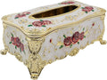 9.45"x5.43"x3.94" Luxurious Rose Tissue Box by TSNAMAY