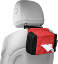 FH Group E-Z Travel Napkin Tissue Dispenser Holder fits Most Cars, and Vans Red by FHGroup