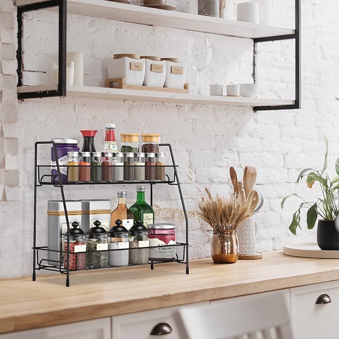 Spice Rack Organizer for Cabinet, Bathroom Organizer Countertop, Bathroom - Image 4