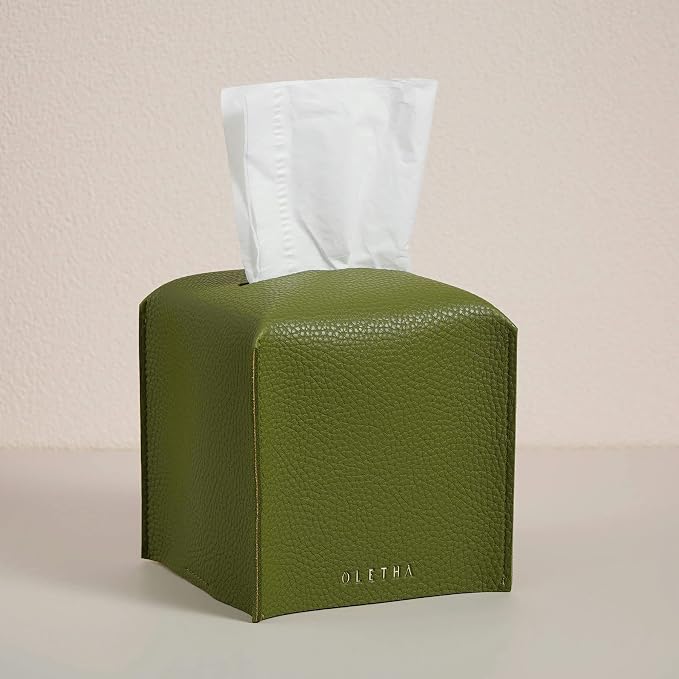 OLETHA Square Tissue Box Cover by OLETHAD%C3%A9cor