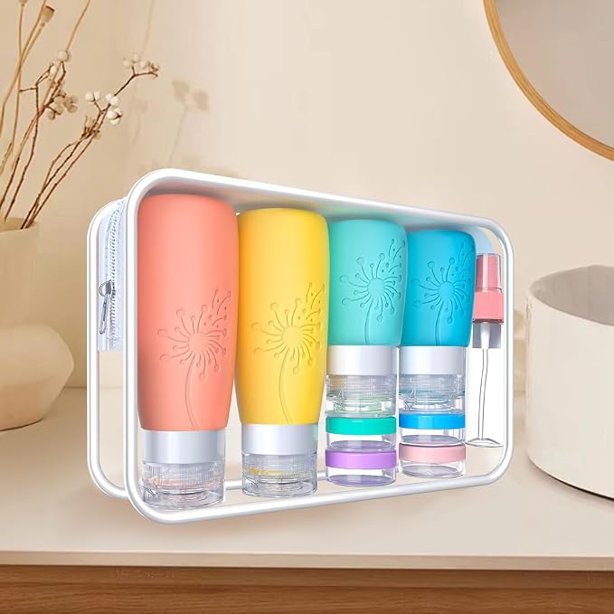 Empty 3 oz Travel Size Bottles Toiletries Containers - Image 8
