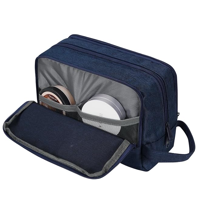 Toiletry Bag for Men Hanging Dopp Kit Water Resistant Shaving Bag Small - Image 7