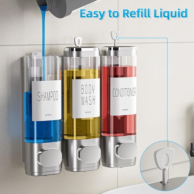 VITVITI Shampoo and Conditioner Dispenser - Image 2